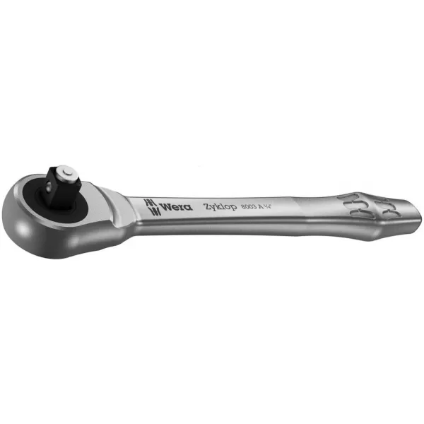 Průchozí ráčna ZYKLOP metal push 1/4" Wera 05004003001