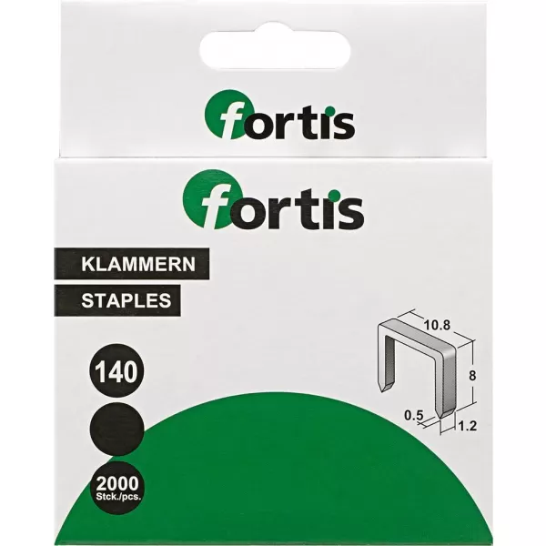 Sešívací spona 12 mm á 2000ks FORTIS